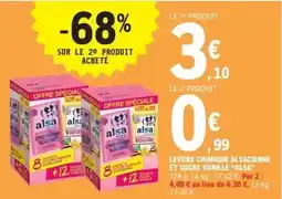 E.Leclerc Alsa - levure chimique alcacienne et sucre vanille offre