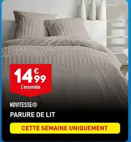 ALDI NOVITESSEⓇ PARURE DE LIT offre