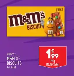 ALDI M&M'S® BISCUITS offre