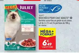 ALDI BOUCHÉES POUR CHAT ADULTE offre