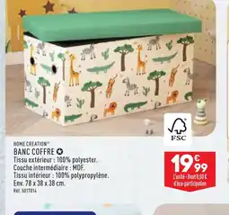 ALDI BANC COFFRE offre