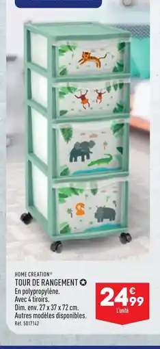 ALDI TOUR DE RANGEMENT offre