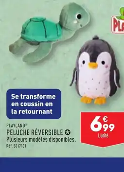 ALDI PELUCHE REVERSIBLE offre