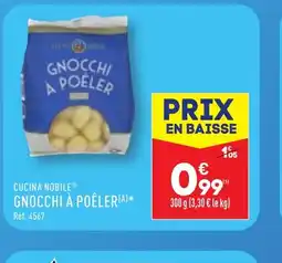 ALDI GNOCCHI A POELER offre