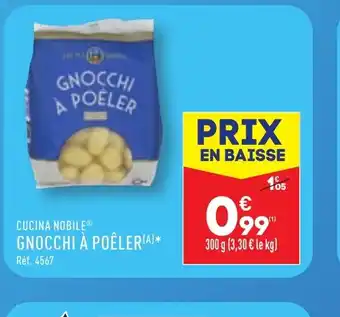 ALDI GNOCCHI A POELER offre