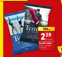 Lidl Tyrrell's chips offre