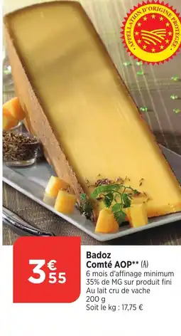 Bi1 Badoz Comté AOP offre