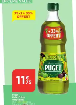 Bi1 Puget Huile d'olive vierge extra offre