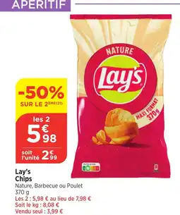 Bi1 Lay's Chips offre