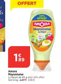 Bi1 Amora Mayonnaise offre