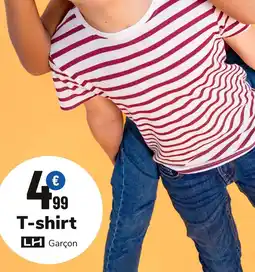 La Halle LH T-shirt Garçon offre