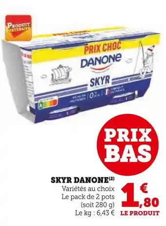 U Express DANONE SKYR offre