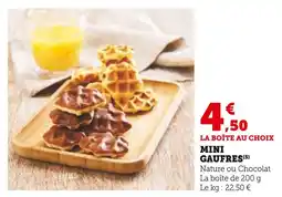 MINI GAUFRES