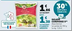Super U U SALADE COMPOSEE offre