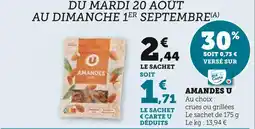 Super U U AMANDES offre