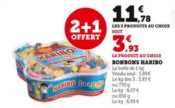 Super U HARIBO BONBONS offre