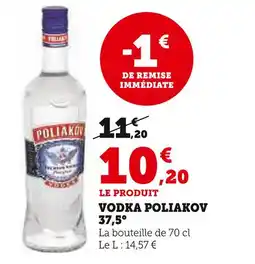 POLIAKOV VODKA 37.5°