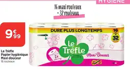 Bi1 Le Trèfle Papier hygiénique Maxi douceur offre