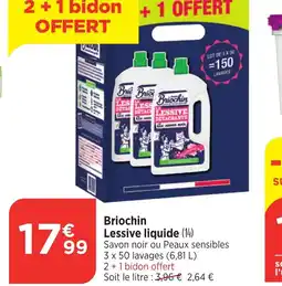 Bi1 Briochin Lessive liquide (14) offre