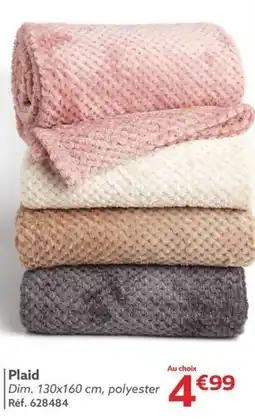 Gifi Plaid offre