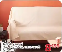 Gifi Jeté de canapé offre