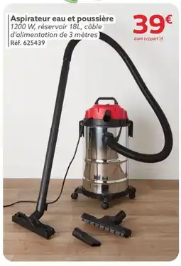 Gifi Aspirateur eau et poussière offre
