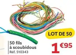 50 fils à scoubidous