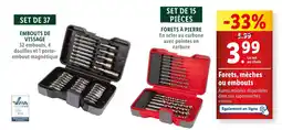 Lidl Forets, mèches ou embouts offre