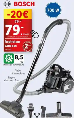Lidl Aspirateur sans sac offre