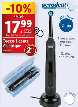 Lidl Brosse à dents électrique offre