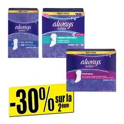 Norma Protections hygiéniques offre