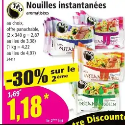 Norma Nouilles instantanées offre