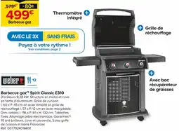 Castorama Weber Barbecue gaz Spirit Classic E310 offre