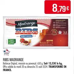 Match MADRANGE RIBS offre