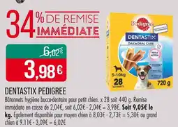 Match PEDIGREE DENTASTIX offre