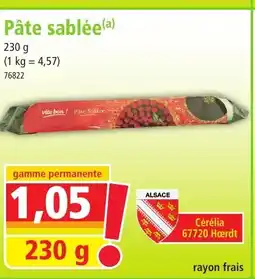 Norma Pâte sablée offre