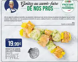 Match MATCH BROCHETTE DE SAUMON, CABILLAUD ET POIVRONS offre
