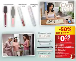 Lidl Cien BEAUTY Accessoire de manucure/pédicure offre