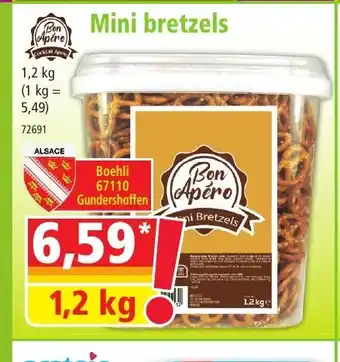 Norma Mini bretzels offre