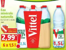 Norma VITTEL Eau minérale naturelle offre