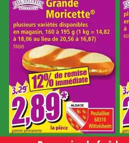 Norma POULAILLON Grande Moricette offre