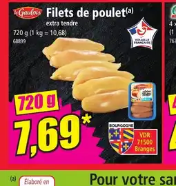 Norma LE GAULOIS Filets de poulet offre