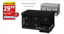 Lidl Banc coffre offre