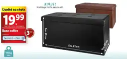 Lidl Banc coffre offre