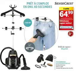 Lidl Défroisseur vapeur vertical offre