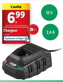 Lidl Chargeur offre