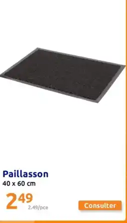 Action Paillasson offre