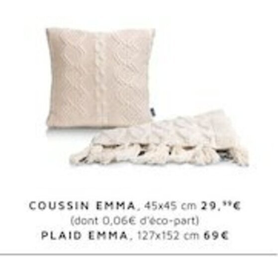 coussin emma