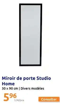 Action Studio Home Miroir de porte offre