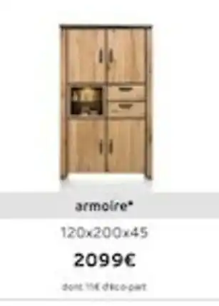 H&H Armoire offre